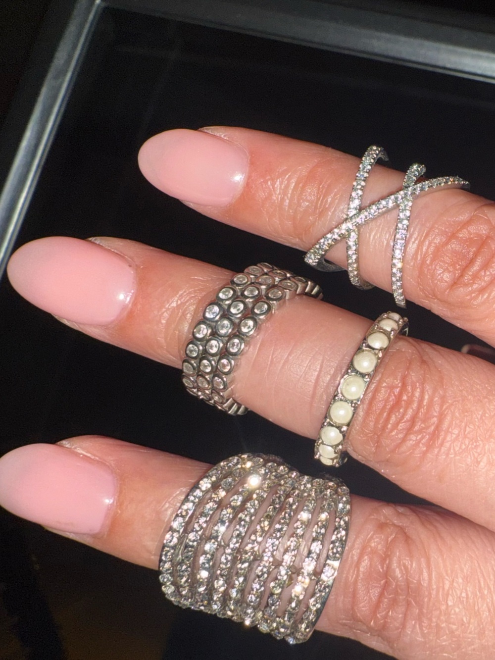 Silver Rings and Stacking Rings